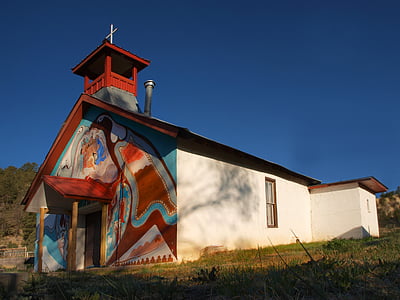 μοναδικό, Εκκλησία, αρχιτεκτονική, Όμορφο, στυλ, Πύργος, τοιχογραφία