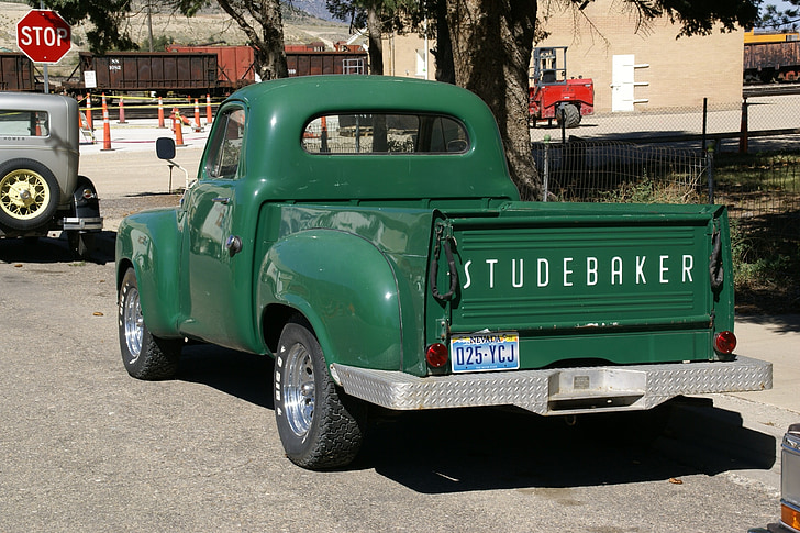 Studebaker, pikapas, Ely, Nevada, automobilių, klasikinis, Oldtimer