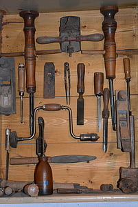 Werkzeug, Museum, alt, altes museum, Kollektion