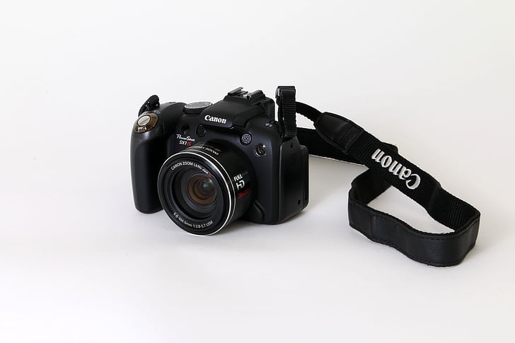 digital kamera, kameran, Canon, PowerShot, SX1 is, kamera - fotoutrustning, utrustning