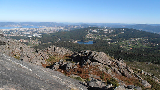 Vigo, Mount galiñeiro, landschap