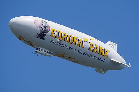 Zeppelin, sterowiec, latać, float, lotnictwa, samolot, Jezioro Bodeńskie