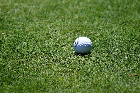 топка, фарватера, голф, топка за голф, трева