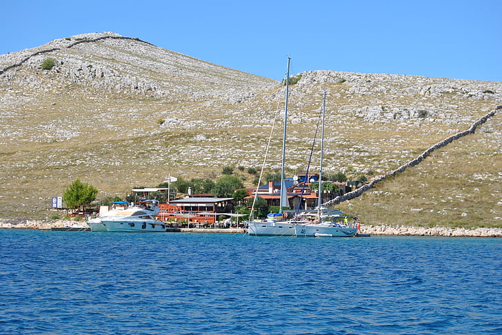 sail, croatia, port, summer