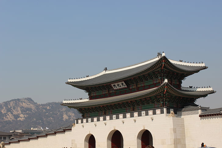 gyeongbuk palace, Seoul, historiska