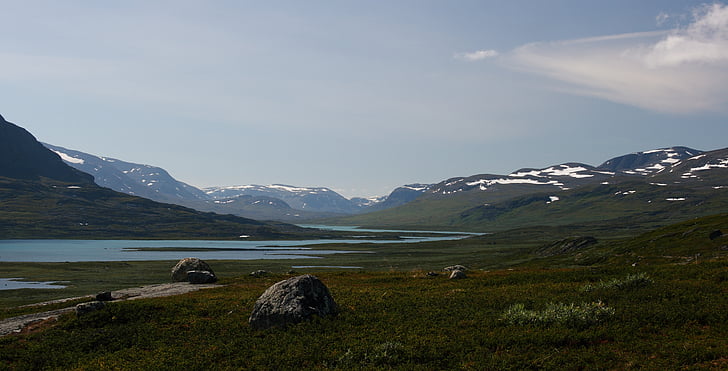 Schweden, Lappland, Kungsleden, Landschaft, Berge, Ödland