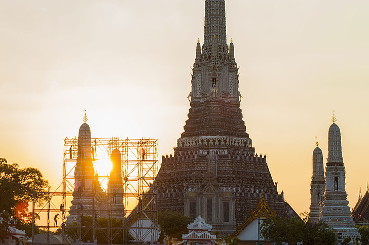 Wat pho, Pho, Wat, Bangkok, uskonto, Thaimaa, Aasia