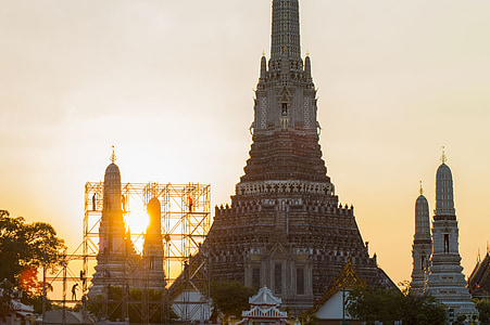 Wat pho, PHO, Wat, Bangkok, vere, Tajska, Aziji