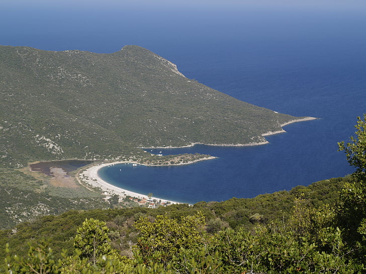 beach, greece, φωκιανός