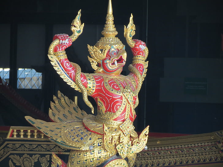 Thaïlande, Royal, Figure, bateau