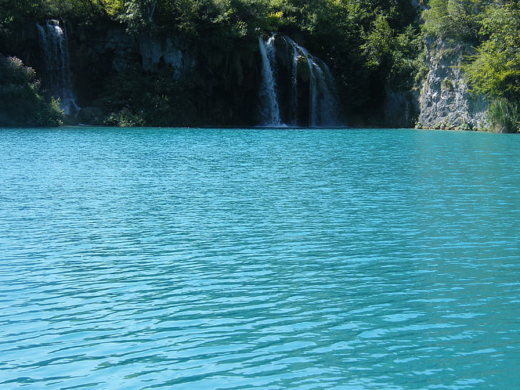 waterfall, croatia, plittvice, lakes, magic