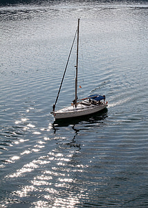 barco à vela, Cefalonia, barco, nave, tradição, mar, vela
