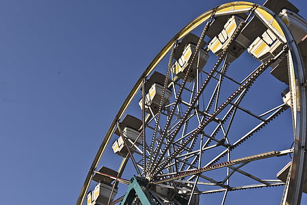 Ferris wheel, đi xe, Chạng vạng, bánh xe, Ferris, công viên, vui vẻ