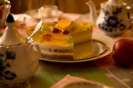 persona, kūku, dzimšanas diena, jauks, brīvdiena, deserts, tējas puse