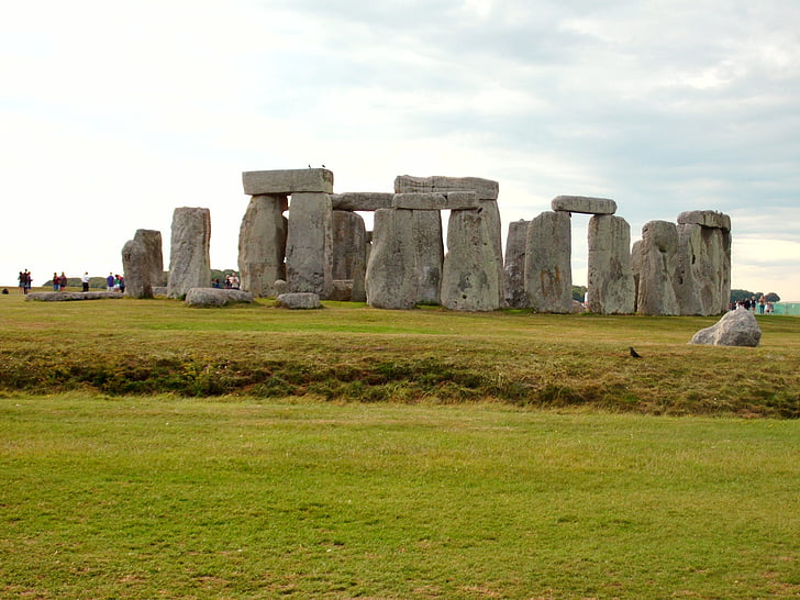 England, Stonehenge, Megalith-Website, alten Steinen, großes Bild