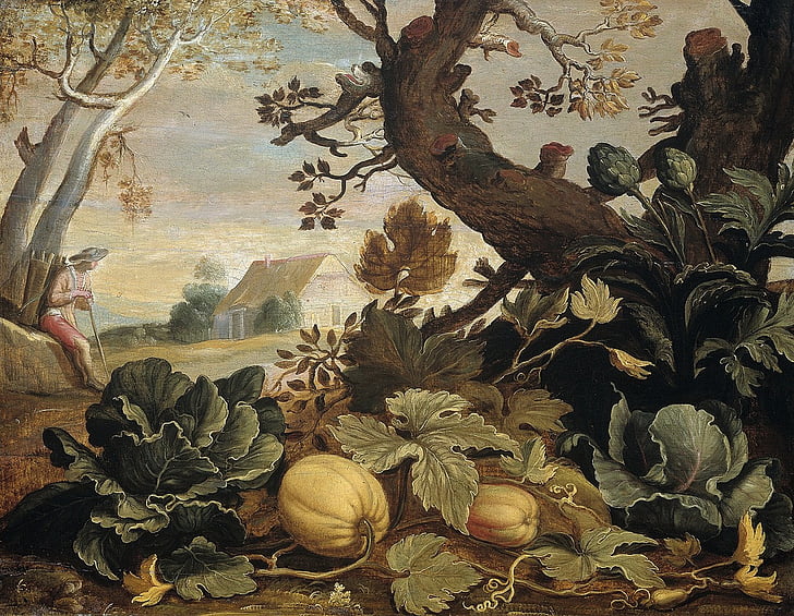Abraham bloemaert, malba, umění, olej na plátně, umělecké, umění, krajina