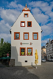 Weimar, Tīringenes federālā zeme Vācijā, Vācija, Vecrīgā, vecā ēka, interesantas vietas, kultūra