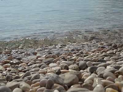 stone, water, sea, the stones, nature, river, pebbles