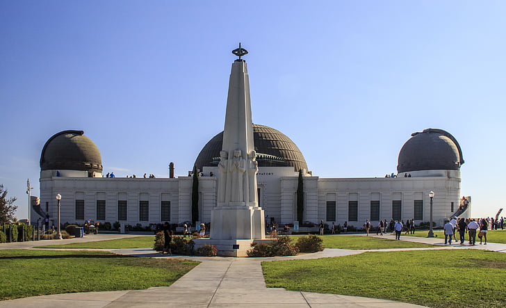 обсерватория, телескоп, Лос Анджелис, астрономия, наука, Оборудване, синьо