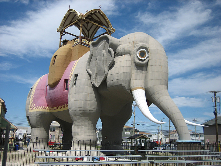 Lucy, Elefant, Margate, Margate-Stadt, New jersey