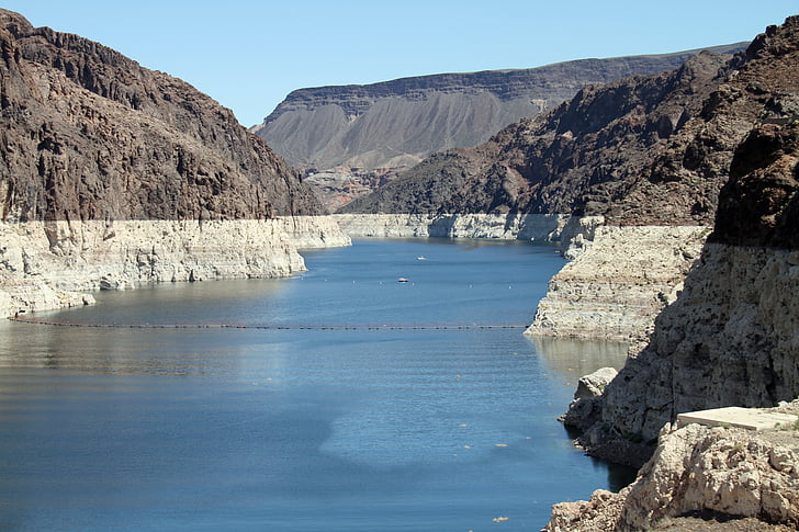 Hooverova přehrada, Dam, Nevada, Arizona, řeka, Colorado, elektřina