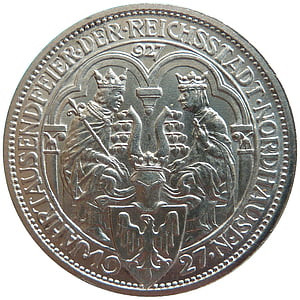 동전, 돈, 기념, 바이마르 공화국, 고전 학, 역사적인, 현금