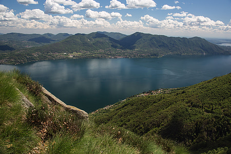 Llac, Lago maggiore, vacances, paisatge