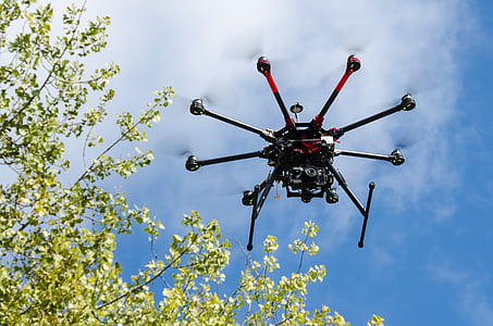 drone, hexacopter, UAV, EPR, avion, dji, plan rotor
