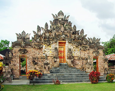 Indoneesia, Bali, Temple, skulptuurid, kujud, religioon, usuliste