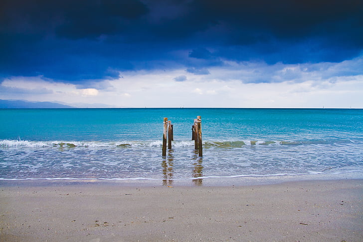 Beach, HD tapeet, idülliline, Ocean, liiv, Sea, Meremaal