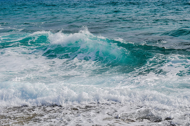 gelombang, Smashing, laut, Pantai, alam, Pantai, Splash