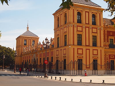 Colón, tumba, Sevilla, España, arquitectura, lugar famoso, calle