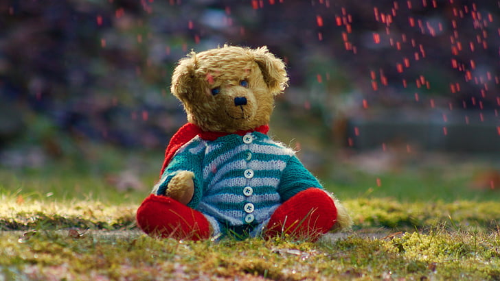 Teddy, mainan, boneka beruang, beruang, mainan anak-anak, mainan lunak, mewah