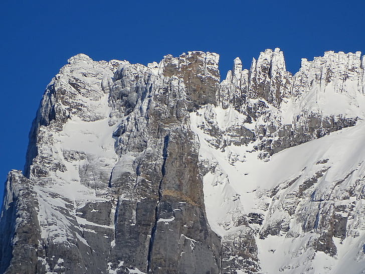 Grindelwald, Zwitserland, sneeuw, natuur