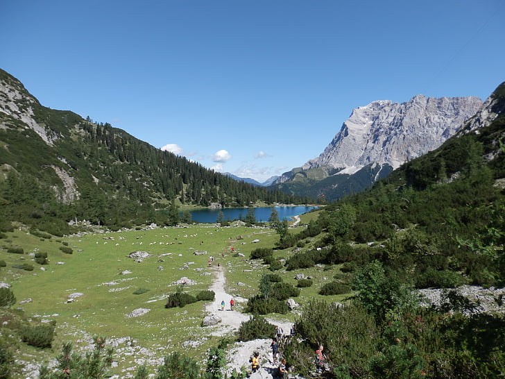 Sebensee, gaichtal, Zugspitze