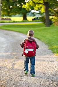 škola, ruksak, djetinjstvo, obrazovanje, torba, osnovne, učenik