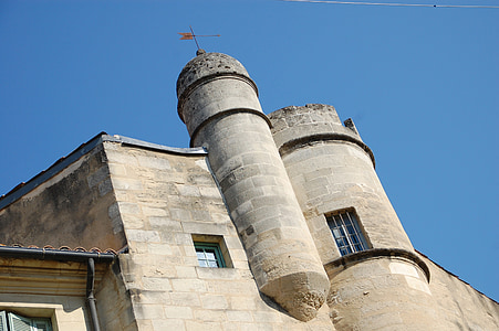 heritage, building, turret