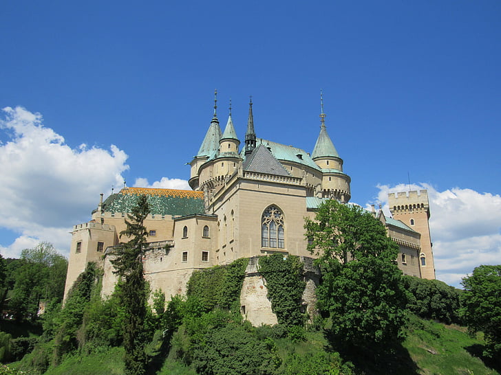 Bojnice, slott, Slovakien