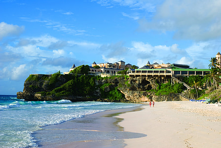 Karibien, Barbados, stranden, Hotel, semester, turism, havet