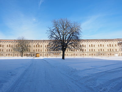 Wilhelmsburg, Castle, Courtyard, Ulm, ULMER kaitseliini, Reduiti, föderaalse fortress ulm