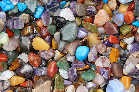 perler, sten, krystal, ædelsten, mineral, farve, Pebble