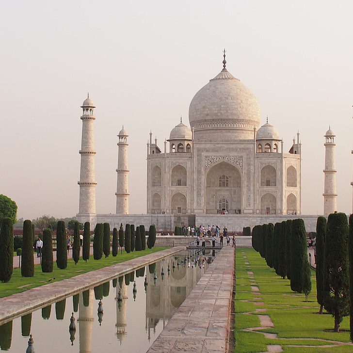 templom, emlékmű, India, vallás, Taj mahal, Agra, mauzóleum