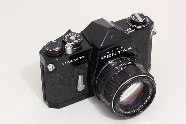 Asahi, Pentax, ottica, Giappone, SLR, 35mm, macchina fotografica della pellicola