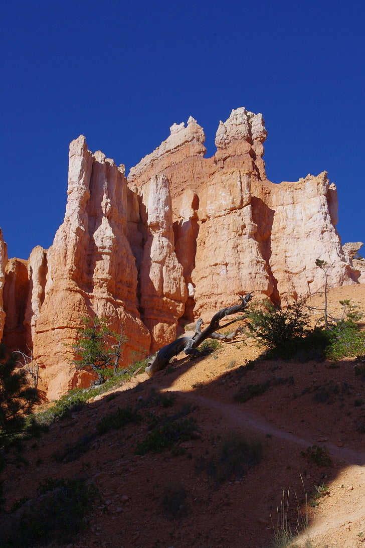 bryce, canyon, rock, formation, cliff, national, park