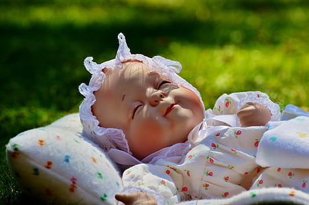 dziecko, snu, oczy, spokojnej, ładny, niemowlę, Szanowni Państwo