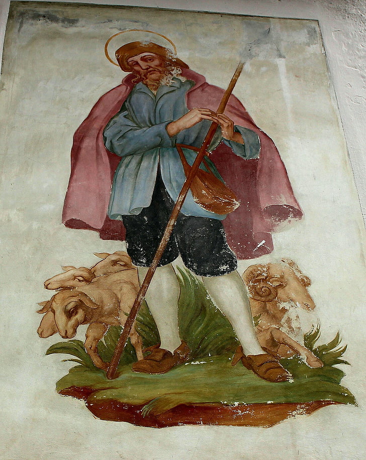 Lüftlmalerei, lueftelmalerei, fasády, malba, fresky, Horní Bavorsko, umělecká forma