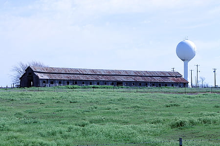 Fort reno, Oklahoma, lung hambar, agricultura, clădire, Tara, ferma
