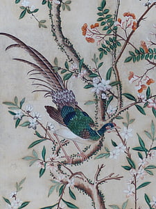 chinese wallpaper, wallpaper, schloss hellbrunn, hellbrunn, castle, salzburg, austria