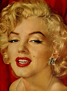 Marilyn monroe, actrice, mode, modèle, sexy, beauté, icône