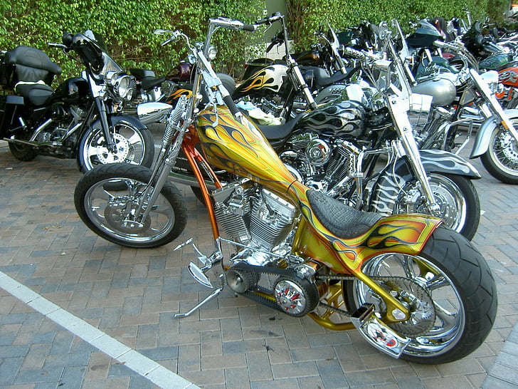motorcycle, engine, vehicle
